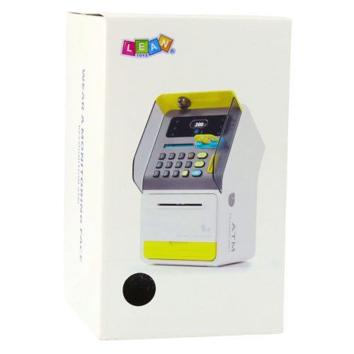 ATM széf Piggy Bank PIN kód ATM kártya Rózsaszín