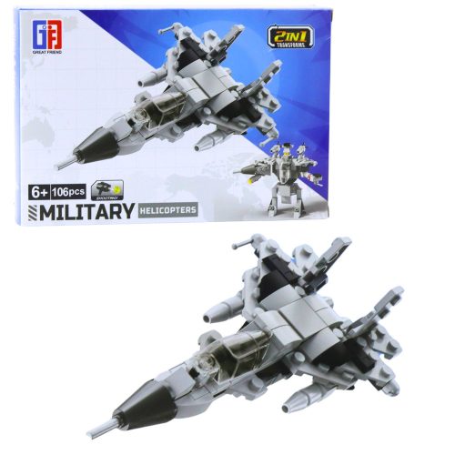 2 az 1-ben Építőtégla katonai járművek szállító robotja