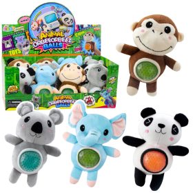 Plüssjáték Nyomható Has Vízgolyókkal 17cm Mix