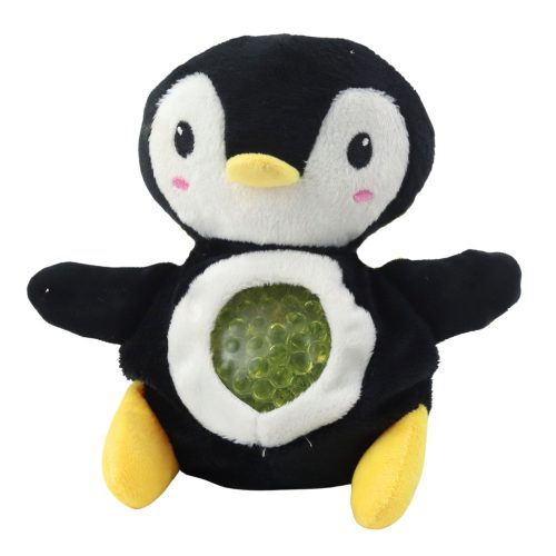 Plüss játék összenyomható pocak vízgolyókkal 20 cm-es keverék