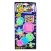 Fluoreszkáló világító falmatricák Smiley Faces Stars Colorful 10 db.