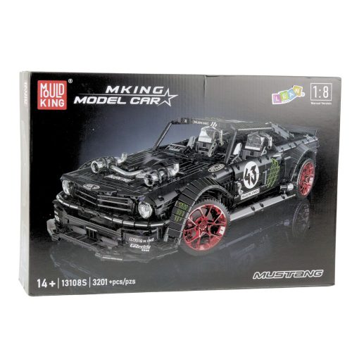 Építőelemek Sportautó Mustang Hoonicorn V2 3201 db.
