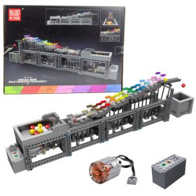 Építőblokkok labdapálya villanymotorral 1038 db.