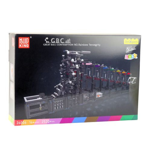 Építőelemek Labdapálya Elektromos Motorral 2520 db.