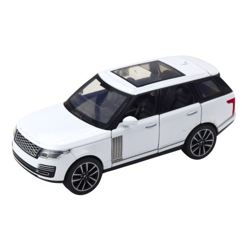 Range Rover fém SUV fehér 1:32 Fényhangok