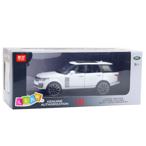 Range Rover fém SUV fehér 1:32 Fényhangok