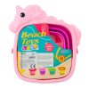 Összecsukható szilikon tengerparti vödör Unicorn Pink