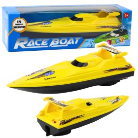   Csónak motorcsónak úszó jacht akkumulátorral működő sárga