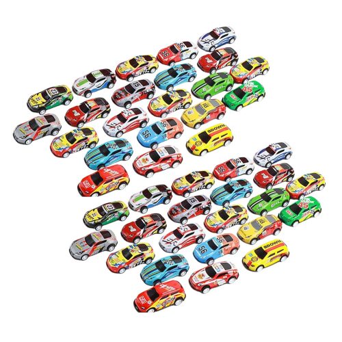 Visszahúzható autók készlete konténerben 48 db.