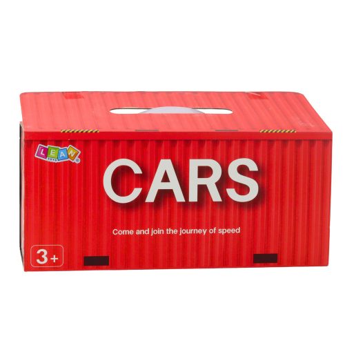 Visszahúzható autók készlete konténerben 48 db.