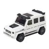Off-Road Car Metal Rejtett Autó Fény Hang Fehér Kék