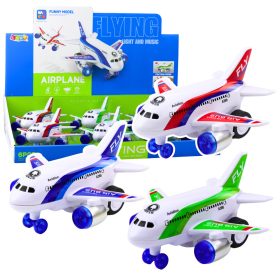   Akkumulátorral üzemeltetett utasszállító repülőgép Fények Hangok Hajtás Mix