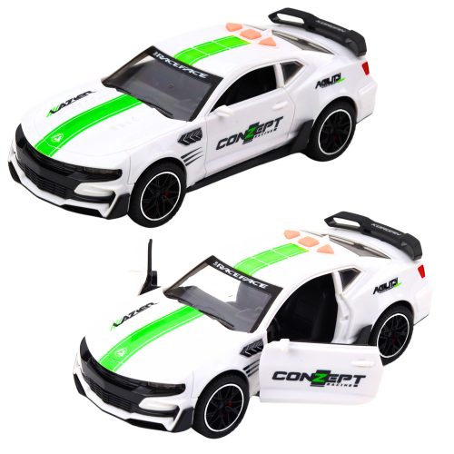 Sportautó Lazer Nyíló Ajtók Meghajtó Fények Hangok Mix