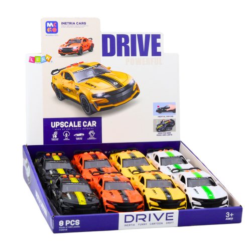 Sportautó Lazer Nyíló Ajtók Meghajtó Fények Hangok Mix