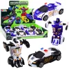 Auto Robot 2in1 Sportautó Rendőrségi Meghajtó Mix