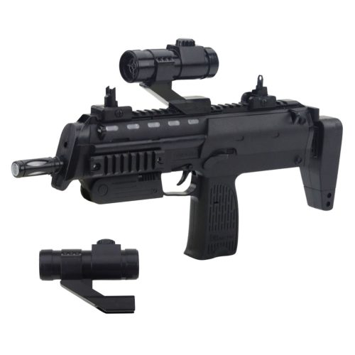 Játék Puska Fegyver Fények Hangok Sight Fekete 41cm