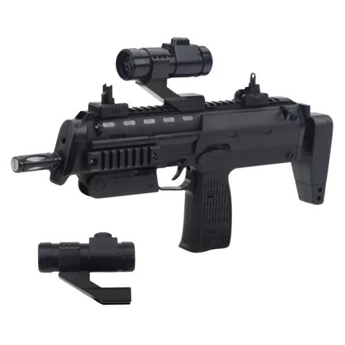 Játék Puska Fegyver Fények Hangok Sight Fekete 41cm