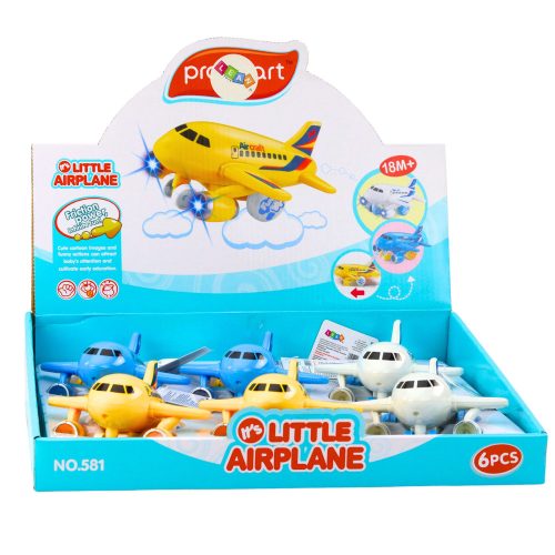 Repülőgép meghajtóval - Fényhangok 3 színben elérhető