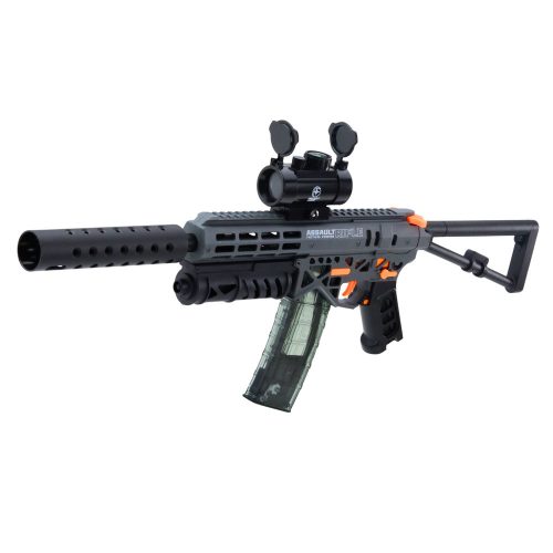 MK7 vízpellet puska, elemmel működő látószemüveg pellet