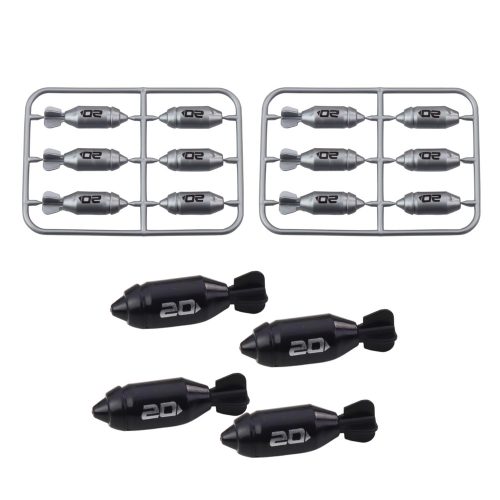 Hajó tengeralattjáró Torpedo Shooting Drive szürke 28cm