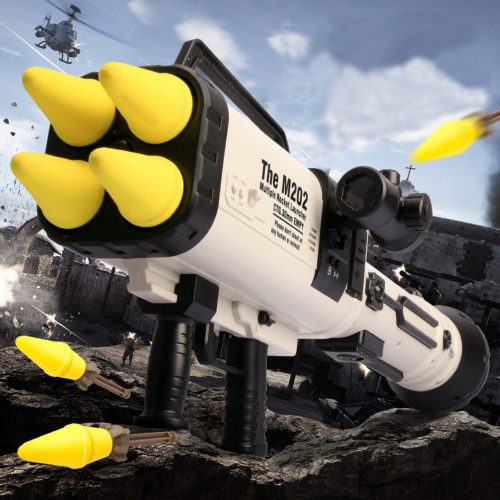 Hatalmas rakétavető M202 szivacsos rakéták 68cm