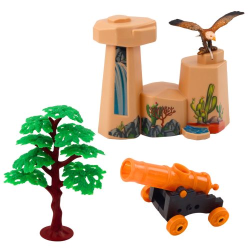 Cowboy Állatfigurák Vadnyugati Cowboy Hajóágyú