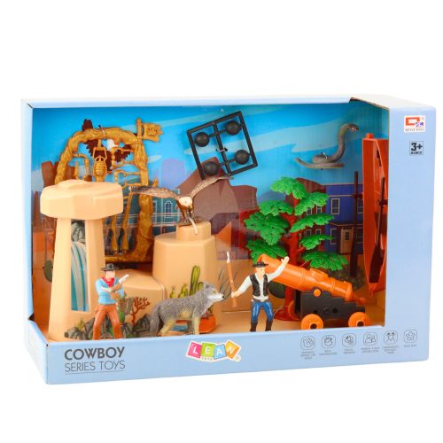 Cowboy Állatfigurák Vadnyugati Cowboy Hajóágyú