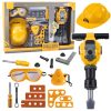 Barkács szerszámkészlet, pneumatikus kalapács, akkumulátoros, 21 darabos