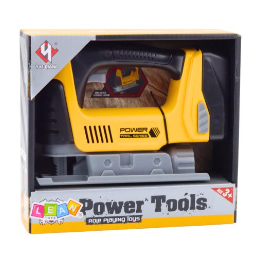 Gyermek akkumulátorral működő kirakós LED világos sárga