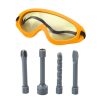 Gyermek ütveütő fúró 4 cserélhető bites szemüveg sárga
