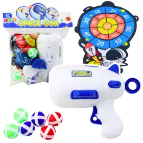 Ügyességi Lövés Cél Gun Tépőzáras Balls Space