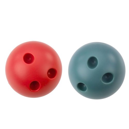 Bowling szett macskákkal gyerekeknek 10 bowling pin 2 színes labda
