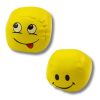 Puha sportlabdák hangulatjelek sárga készlet 6 db-os 7cm