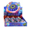 Színes világító lemeztartó ufó spinning felső