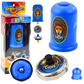 Flying Disk Lion Spinner Launcher Set Kék