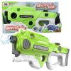 Puska vízpisztoly elektromos automata zöld