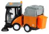 Street Sweeper Bin Lights Sounds Orange 1:16