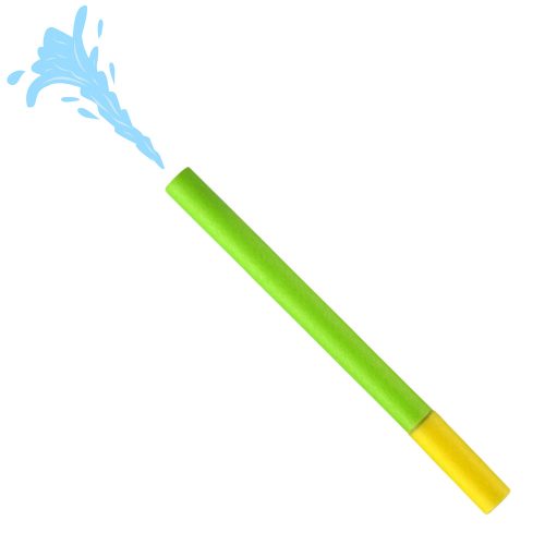 Vízpisztoly, vízvető, habfecskendő, színes, 56 cm