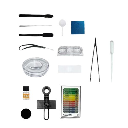 Hordozható oktatómikroszkóp gyerekeknek 2 az 1-ben 60X/180X tartozékokkal