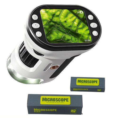 Gyermek oktatási digitális mikroszkóp képernyővel
