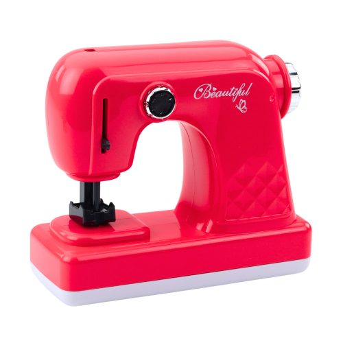 Játék varrógép egérrel gyerekeknek világos rózsaszín
