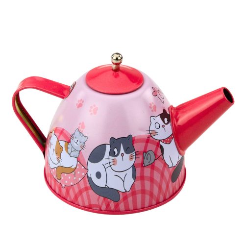Tea kávéskészlet gyerekeknek Metal Cats Pink 15db