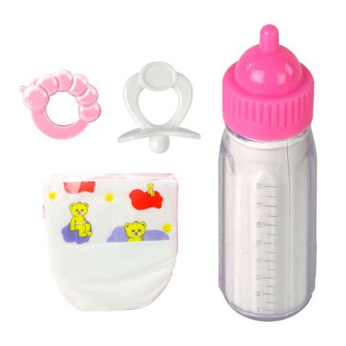 Babakiegészítő készlet Cumi palack pelenka csörgő