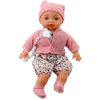 Baby Doll Pulóver Sapka Cumi Lánc Rózsaszín 40cm