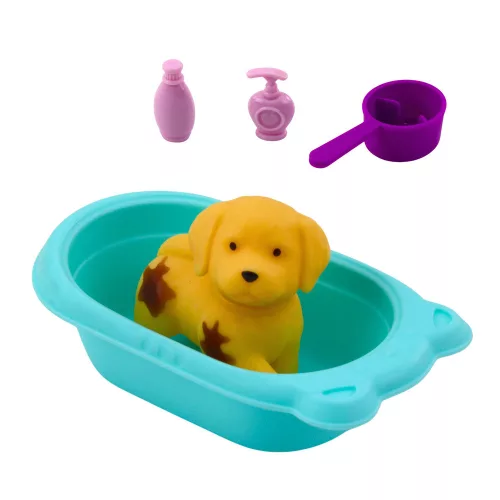 Doll Dog fürdőkád fürdőkészlet Interaktív kiegészítők lányoknak