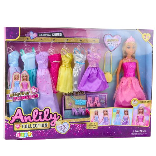 Anlily Collection divatos szett Ruhák Kiegészítők 17 db.