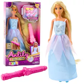 Anlily Doll Ball Ruha hosszú hajformázó hajcsavarók