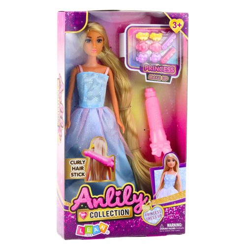 Anlily Doll Ball Ruha hosszú hajformázó hajcsavarók