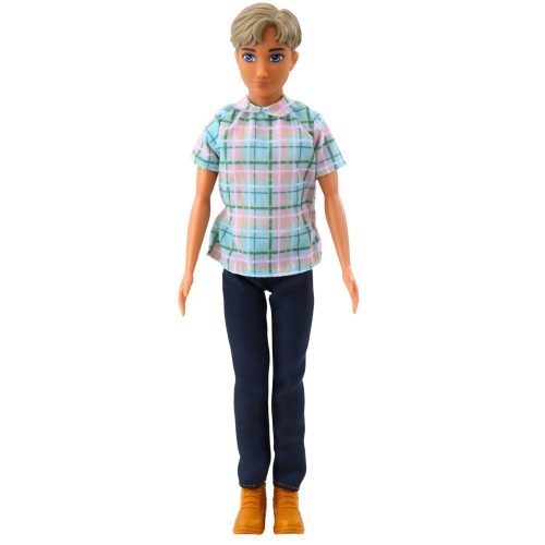 Anlily Doll Boy Kiegészítők Bőrönd Selfie Stick szemüveges üveg