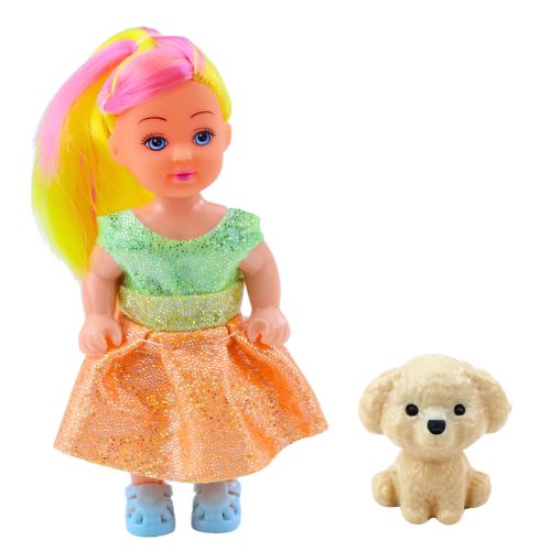 Mini Doll In Dress Szett Pupil Mix 12cm